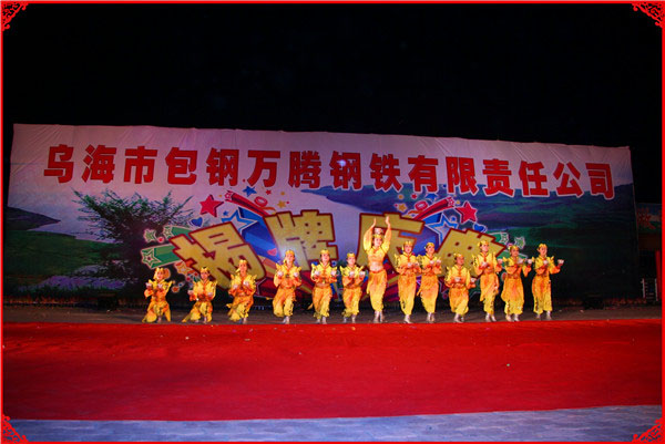 烏海市包鋼萬(wàn)騰有限責(zé)任公司揭牌慶典